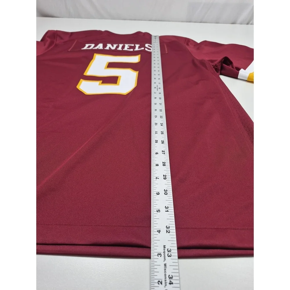 Washington Commanders Football Jersey Mens XL Red NFL Nike Jayden Daniels 5